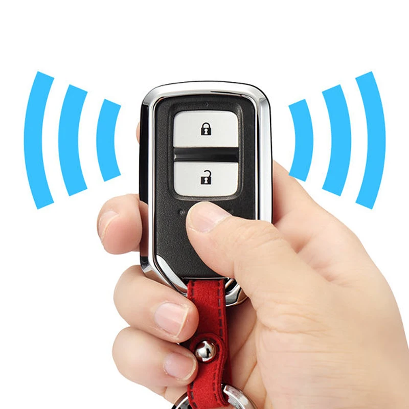 Чехол для ключей автомобиля из натуральной кожи оцинкованный Allo для Honda Accord Civic Pilot FIT CR-V Vezel Jazz City Odyssey Crosstour Jade