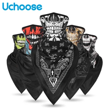 

Balaclava Full Skull Ghost Mask Shield Cagoule Visage Face Black Mask Motorcycle Bivakmuts Masque Moto Passamontagna Men Biker