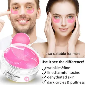 

VIBRANT GLAMOUR Polypeptide Eye Mask Anti-Aging Moisturizing Remover Dark Circles Puffiness Fine Lines Firming Eye Care