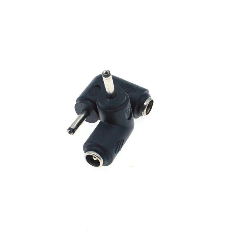 Elbow DC5.5x2.1mm Female to Multiple Male Power Adapter Sizes Description Image.This Product Can Be Found With The Tag Names 2 computer connecting cable, 55x25 55x21 adapter, Adapter 55x17 55x25, Adapter power cable pc elbow