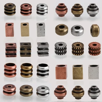 

copper Beads Bracelet Necklace Jewelry Making DIY Spacer Beads Findings Handmade Antique Accessories beads for jewelry making