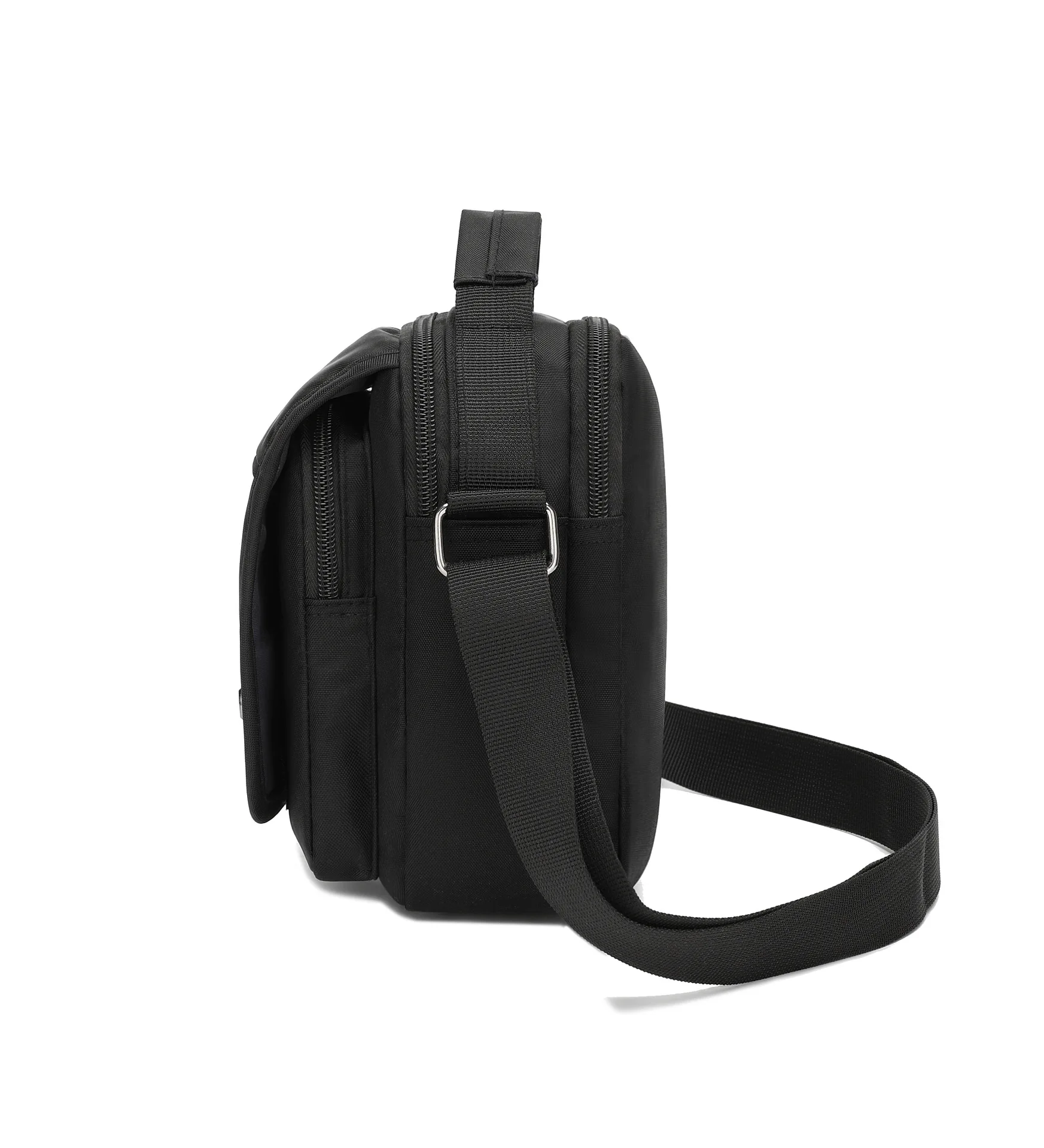 

Men's Bag Oxford Cloth Shoulder Cross-body Hand with Lid Square Sling Bag Casual Business Support