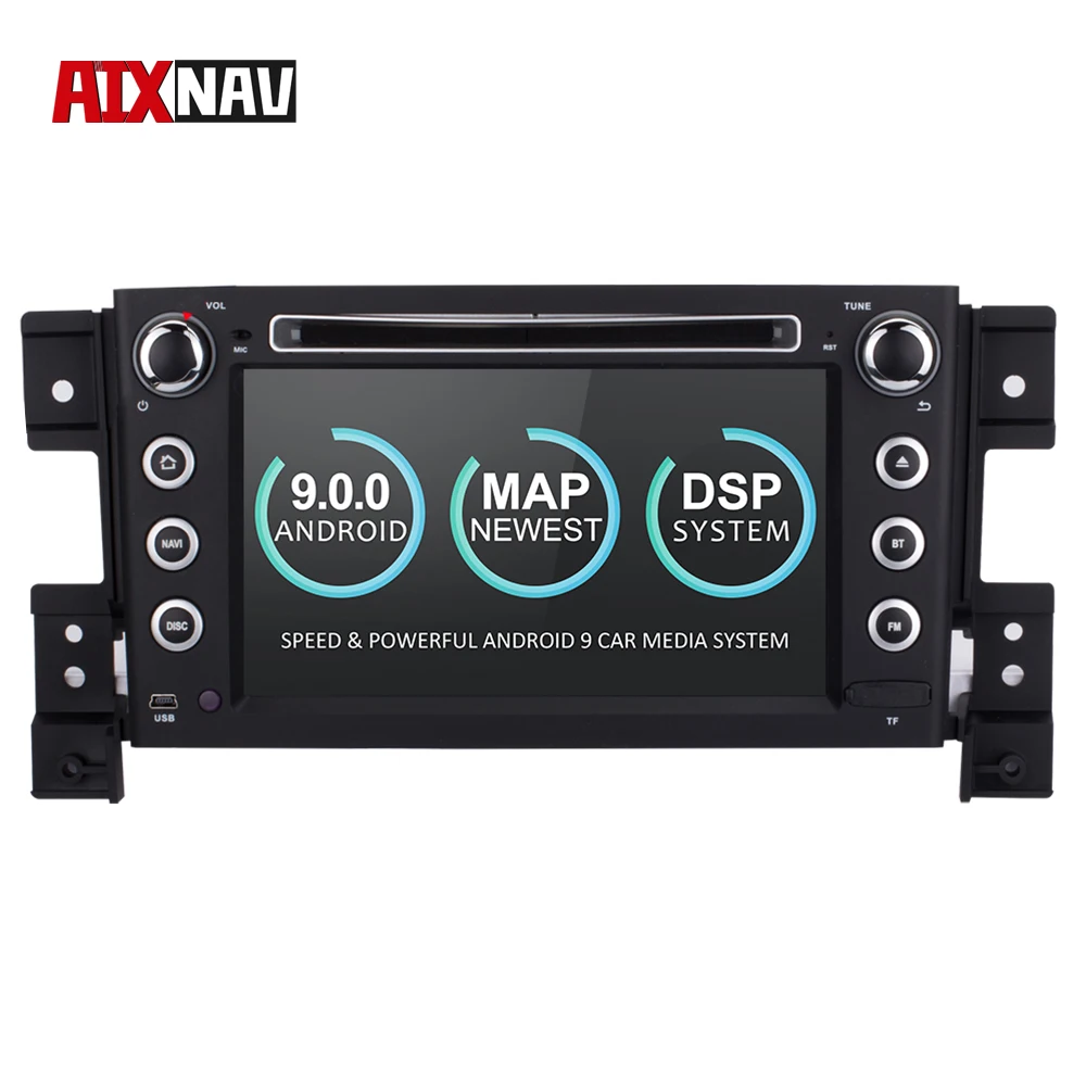 

Car GPS Navigation Android 7 Inch Multimedia Player 2 Din Radio for Suzuki Grand Vitara 4 Core RAM 2 GB DSP Auto Map Bluetooth