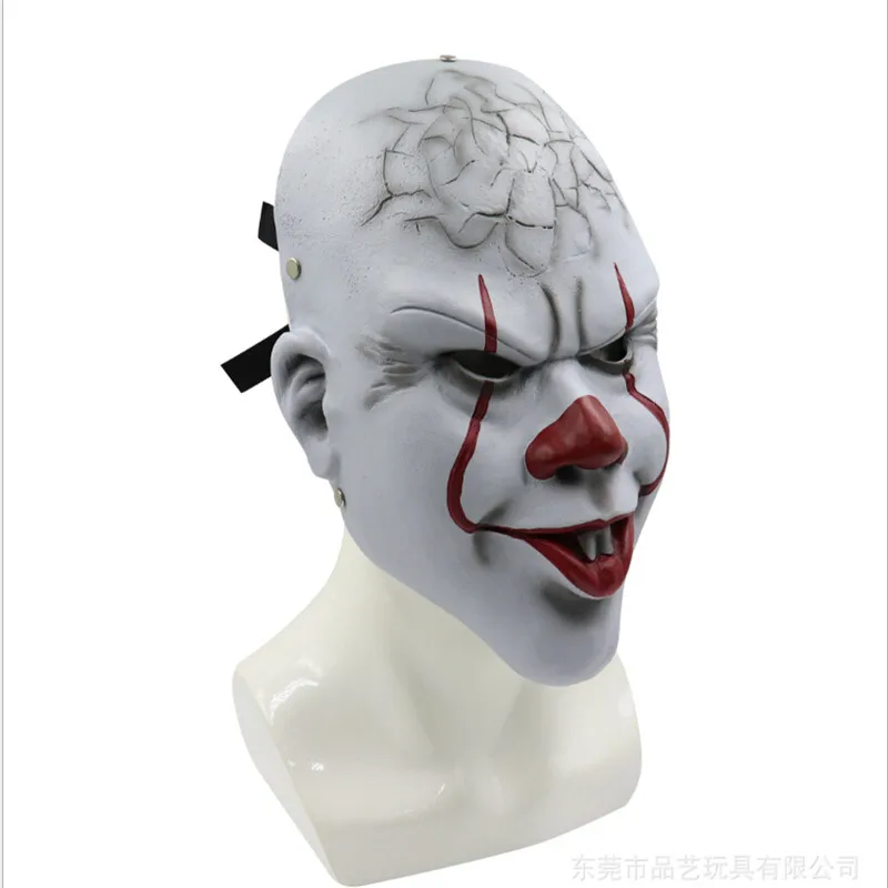 Стивен Кинг это Косплей Маска Pennywise полимерный шлем Необычные Хэллоуин вечерние реквизит Клоун Маска