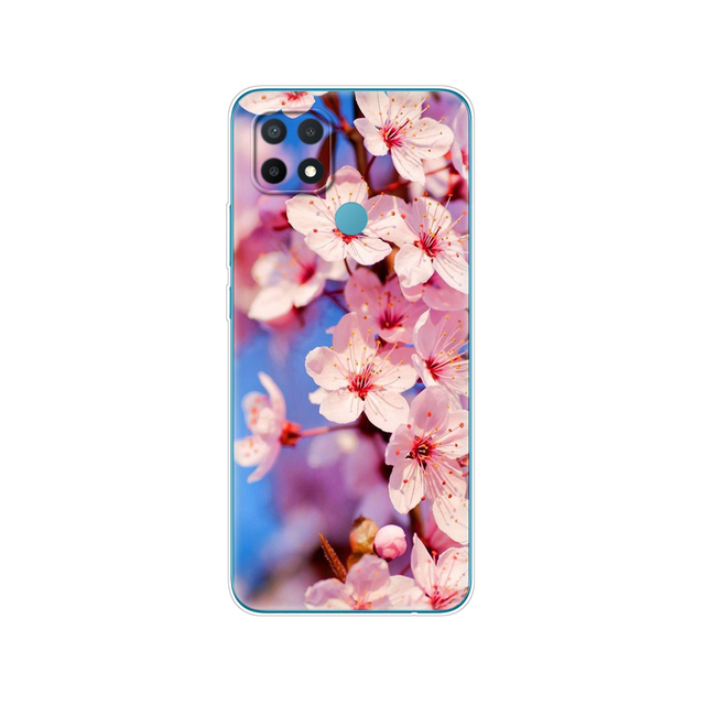 OPPO A15 Case For OPPO A15S Back Silicon Soft TPU Phone Cover For OPPOA15 CPH2185 A 15 S CPH2179 Bumper 6.52" Fundas Shell