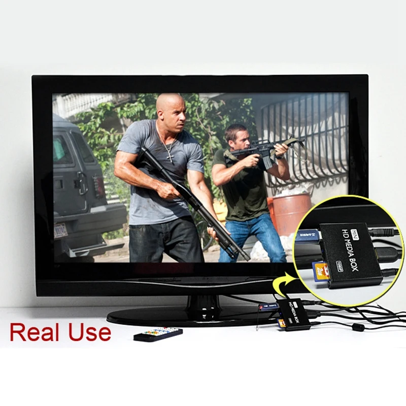  Mini Full HD 1080P reproductor multimedia para TV reproductor multimedia Multimedia reproductor mul