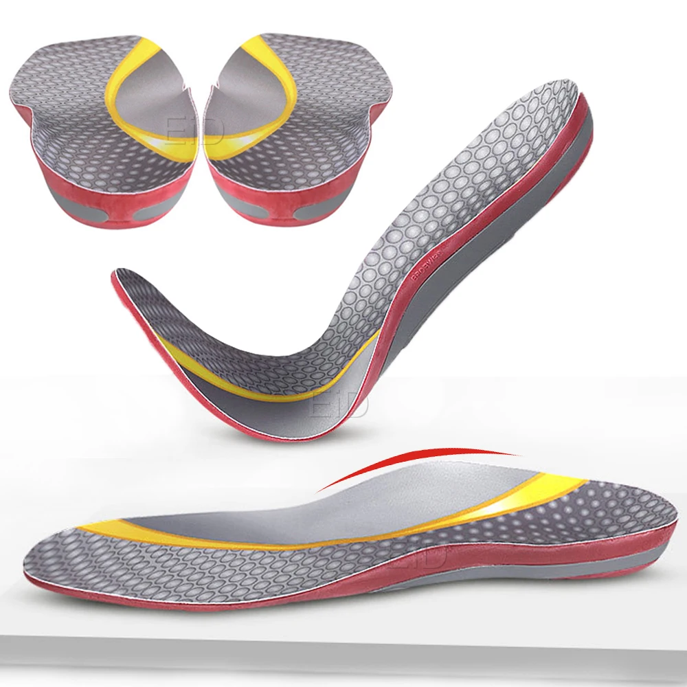 EiD Orthotic Arch Support Insoles Gel Pad Flat Feet Orthopedic Insoles for feet Women Men Plantar Fasciitis Feet Pain foot care