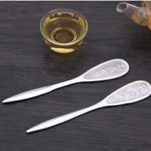 Stainless Steel Printing Ancient Horse Tea Knife Black Pu'er Dedicated Needle Cake Tool Accessories