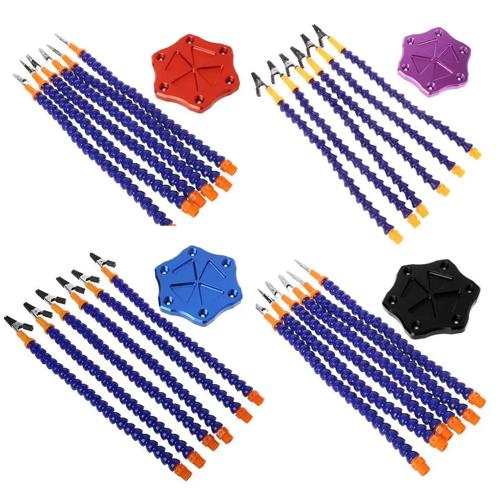 Помощь сторонним ручкам инструмент для пайки 6 гибких рычагов 360 градусов поворотные зажимы сварочная станция для RC модели