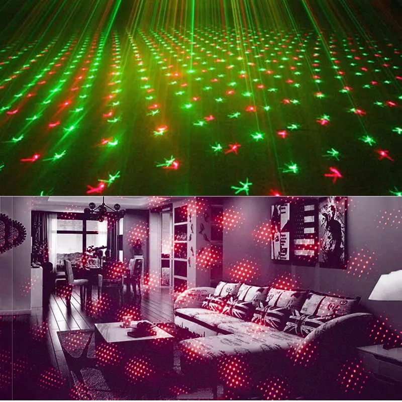 Мини Вечерние Дискотека лазерный проектор для дома украшение автомобиля USB свет музыка шоу сценическое оборудование