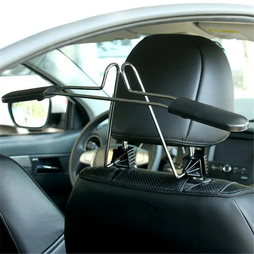 

1Pcs Stainless Steel Hanger Clothe Car Auto Seat Headrest Coat Hanger Clothes Jackets Suits Holder High Quality Car Clothes Rack