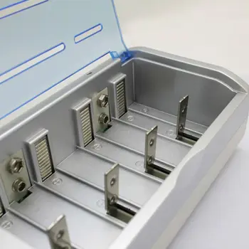 

1Set 4 Slots Universal Smart Battery Charger with LCD Screen Display for AA/AAA Ni-MH Ni-CD Rechargeable Batteries B85B