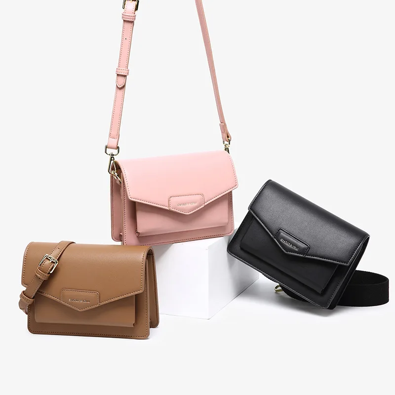 

Singapore Qualified High Grade Sense Western Style 2019 New Style Small CK WOMEN'S Bag Envelope Postman Shoulder Small Square WO