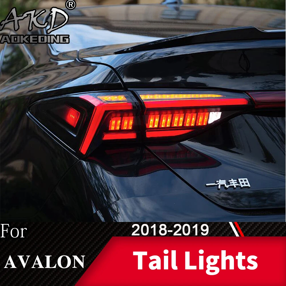 

Tail Lamp For Car Toyota Avalon 2018-2019 Avalon LED Tail Lights Fog Lights Daytime Running Lights DRL Tuning Cars Accessories