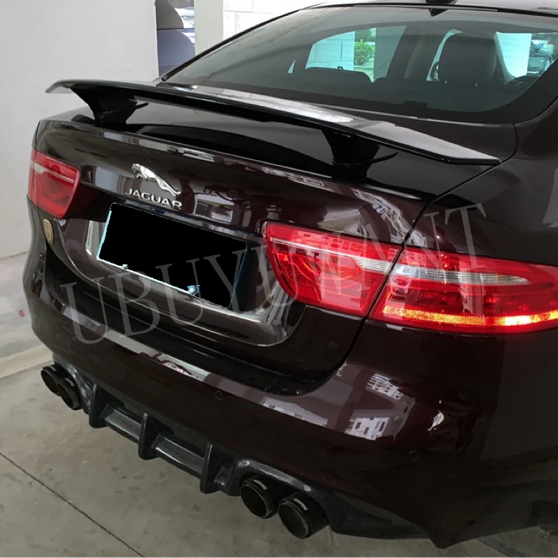 

General Purpose Car Styling ABS Material and Surface Carbon Fiber Rear Spoiler for Jaguar XE XF Universal Car Spoiler