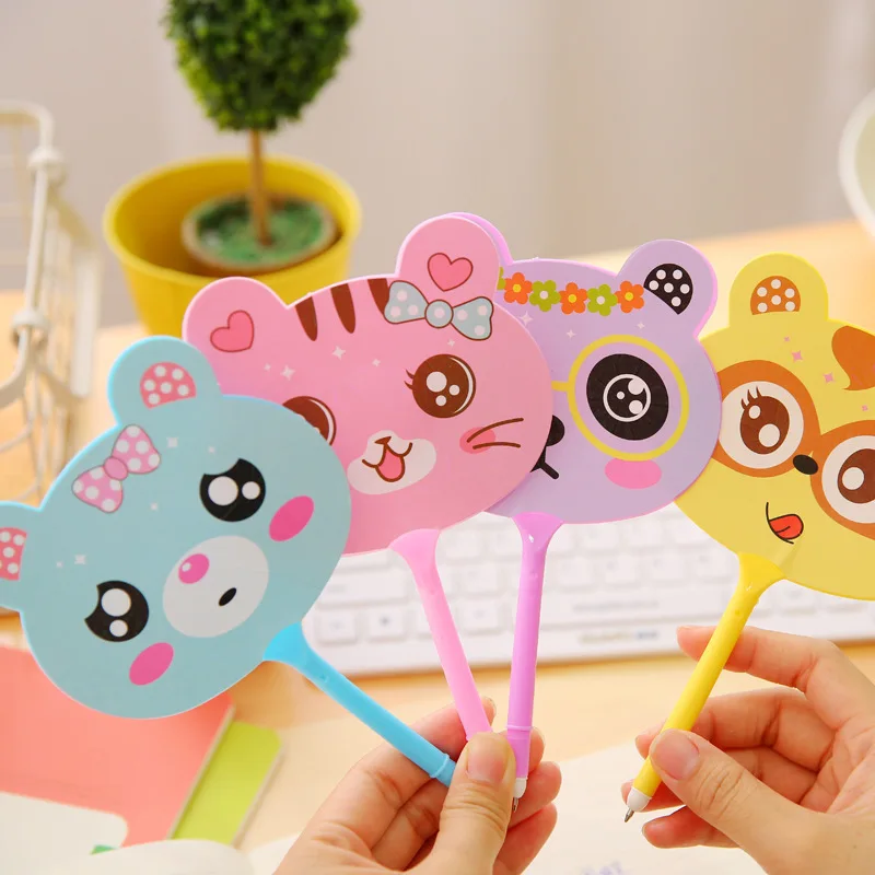 cat2 Новинка, милая Шариковая ручка Kawaii, кошка, единорог, животное, подарок, мяч-Роллер, для школы, офиса, канцелярские принадлежности, для девочек и женщин - Цвет: cat2