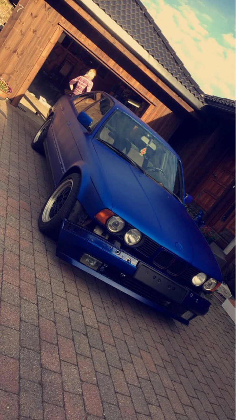 Blue Matt Metallic Vinyl Wrap Sticker-5