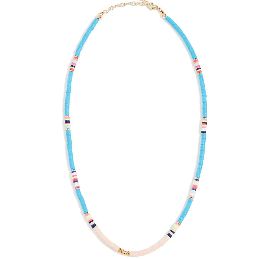 Готическое ювелирное изделие, ожерелье из пресноводного жемчуга, ожерелье heishi, женское богемное бохо, переработанный диск, Африканский виниловый чокер с бусинами, ожерелье s