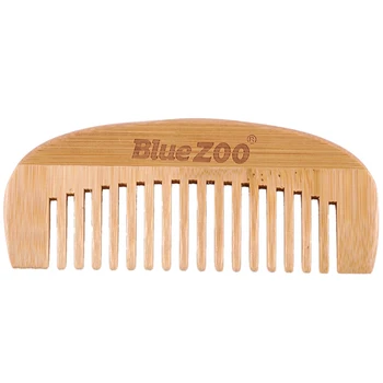 

Blue Zoo Crescent Comb With Moon'S Teeth Beard Care Hair Brush Anti-Static Beauty Tool Head Massage Beard Comb