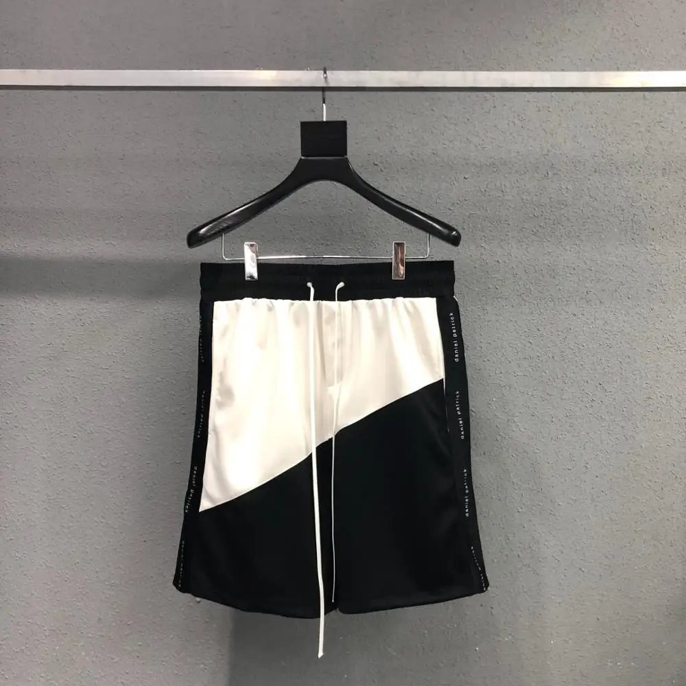 Черные и Белые Двойные шорты для боевых искусств, дышащие сетчатые мужские и женские удобные шорты