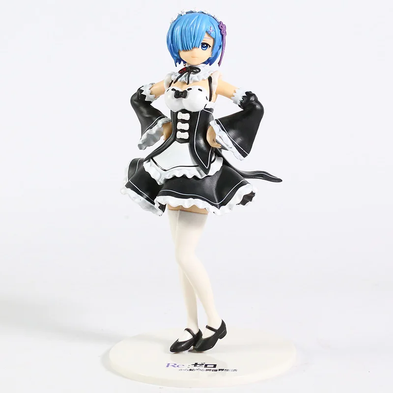Аниме Re: Zero Kara Hajimeru Isekai Seikatsu Ram/горничная вер Rem. Коллекционная модель игрушки из