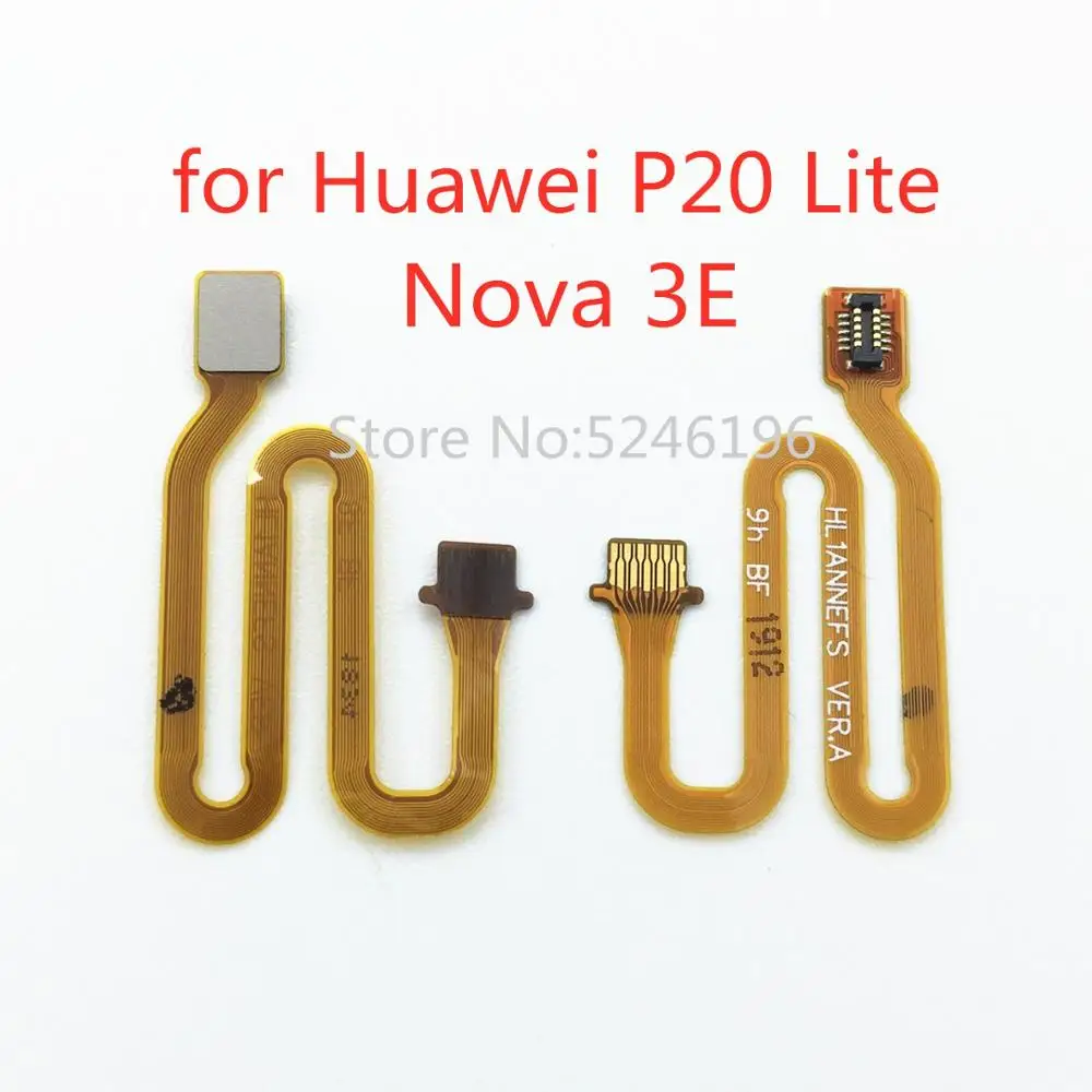Гибкий кабель для сканера отпечатков пальцев Huawei P20 Lite/ Nova 3E | Мобильные телефоны и