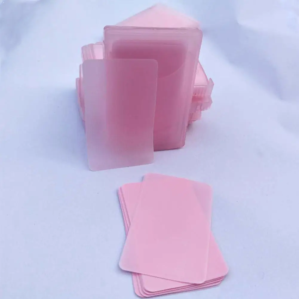 

New 50 Pieces Mini Soap Paper Hand Wash Skin Care Soap Traveling Traveling Safe Environmental Friendly Disposable Paper Soap