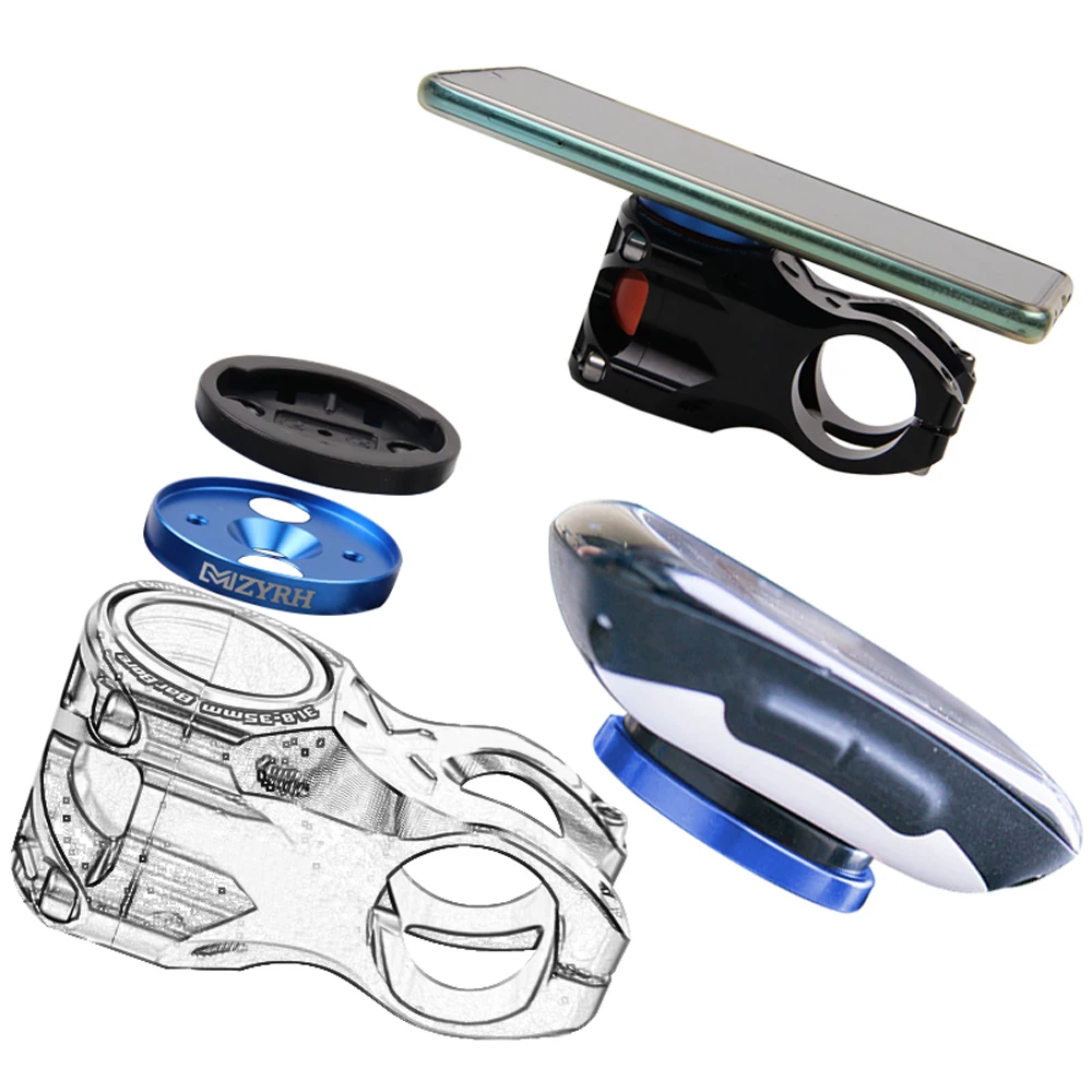 

Bicycle Computer Mount Bike Computer Holder Stem Top Cap Stopwatch Mount Bracket Adapter for Mobile Phone for Garmin for Bryton
