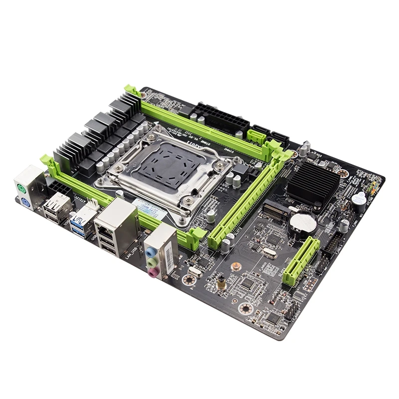 X79 M2 3,0 LGA2011 материнская плата Поддержка NVME M.2 SSD SATA3.0 SATA2.0 USB3.0 с E5 2680 Процессор 2x8G 1600 ECC память