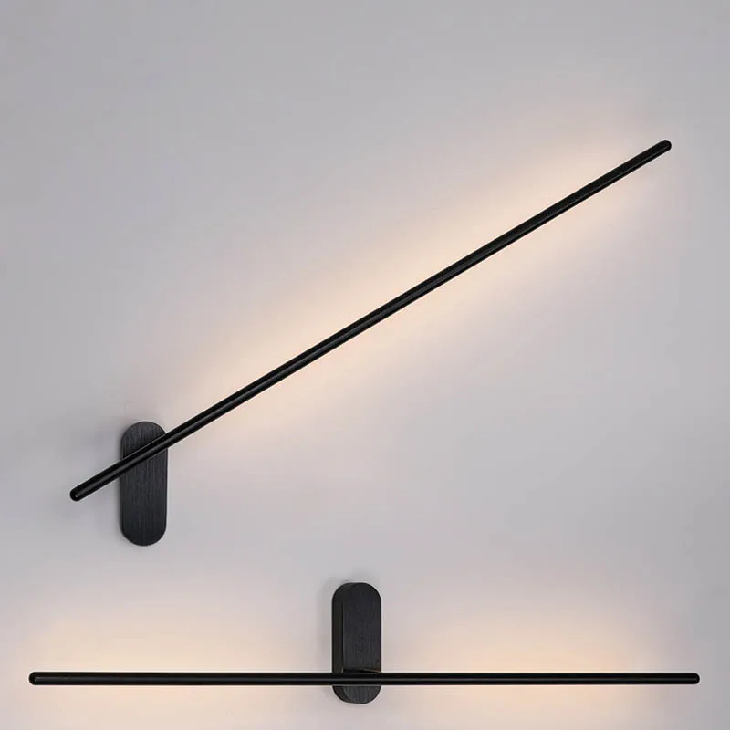 black bathroom wall lights