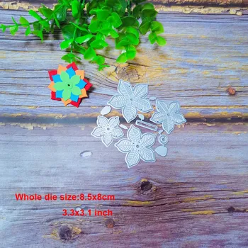 

new flower 2020 arrival card paper embossing scrapbooking craft diy photo album cutting dies