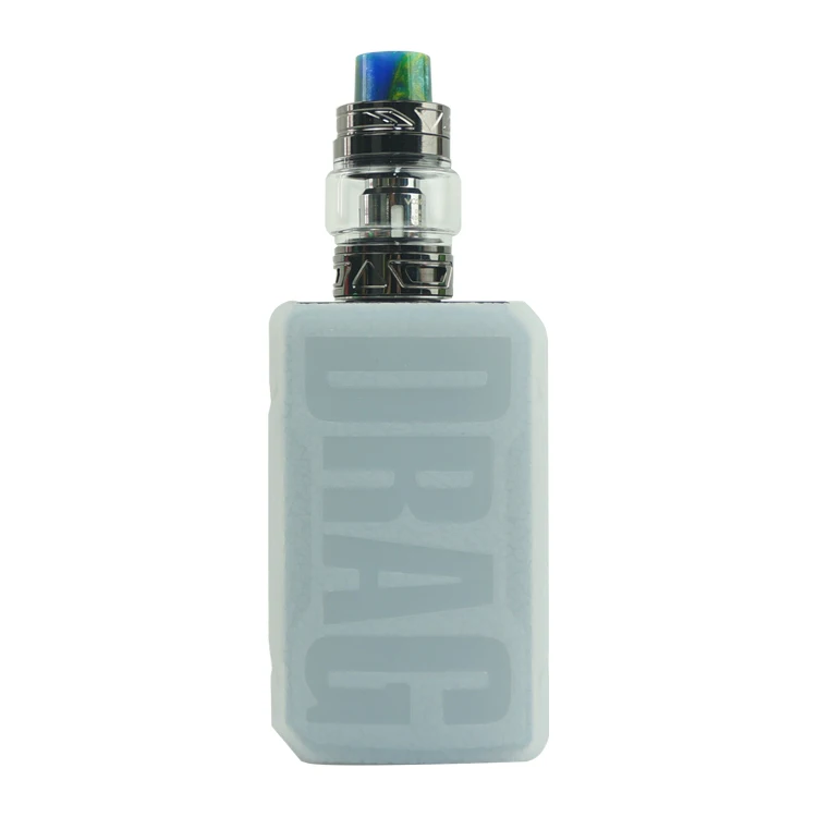 50 шт. защитный Текстурированный чехол для Voopoo Drag 2 177w Противоскользящий силиконовый чехол-накладка чехол подходит для Drag2 177w - Цвет: Clear