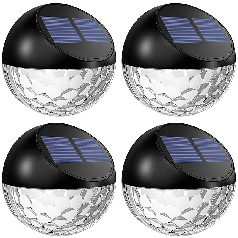 

Fashion-Mini Solar Fence Light with Fish-Scale-Like Lighting Effect, Auto On/Off, Waterproof Fence Light for Outdoor, Garden, Pa