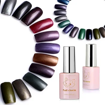 

24 Full Colors Nail Charm Magnetic Cat's eye UV / LED Nail Gel Polish Exquisitely Designed Durable Gorgeous