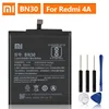 Original Replacement Battery For Xiaomi Mi Redmi Hongmi 4A Redrice 4A BN30 Genuine Phone Battery 3120mAh ► Photo 1/6