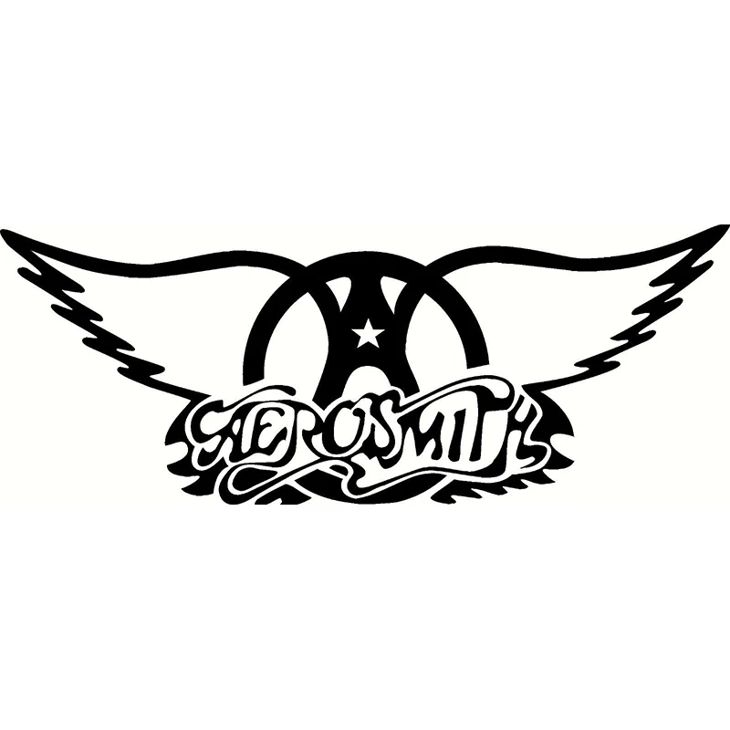 Виниловая наклейка для Aerosmith на окно или бампер классический рок ролл модные