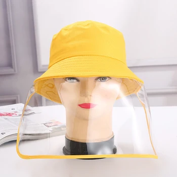 

Protective Hat Windproof Anti-fog Fisherman Cap Removable Protective Cover UV Protection Sun Caps for Men Women Kids Adults