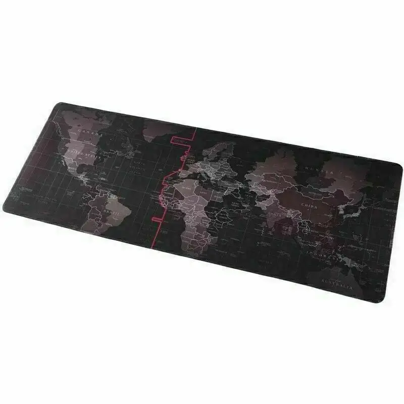 Коврик для настольных игр 90x40 см креативный компьютерный коврик мыши с картой