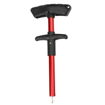 

Aluminum Tube Extractor Easy T-type Detacher Portable Hook Remover Decoupling Device Fishing Tool Lightweight 17cm Durable Quick