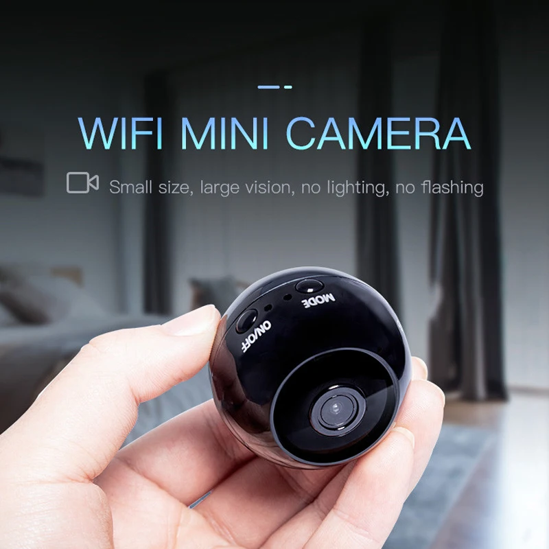 Mini Camera 1080P HD WiFi Wireless IP Home Night Security Micro Cam Audio Video Camcorder Webcam Support Hidden TF Card | Электроника