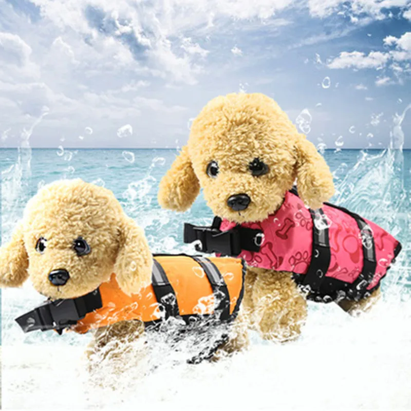 Chaleco de seguridad de rescate para cachorros, ropa de natación, XS-XL, chaleco salvavidas para perros y mascotas, al aire libre