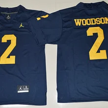 Новинка, Мичиган росомахи ИНГ Шарль Вудсон Джерси