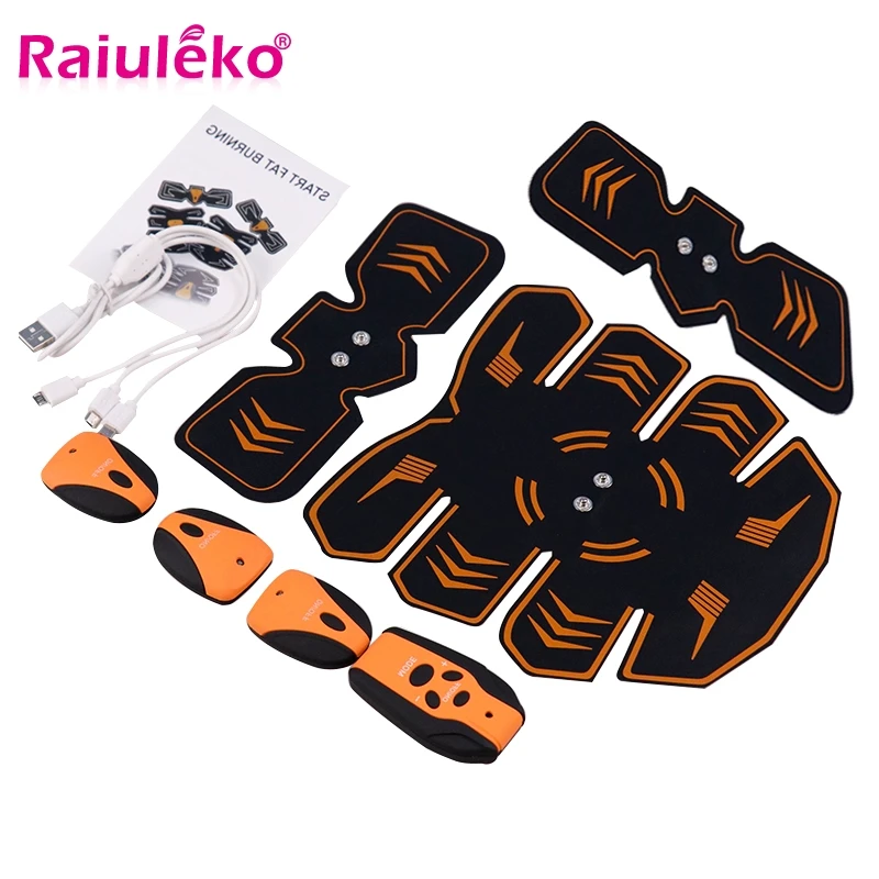 

EMS Trainer Remotely ABS Stimulator Smart Fitness Abdominal Buttocks Muscle Stimulator Body Shaping Device Slimming Massager