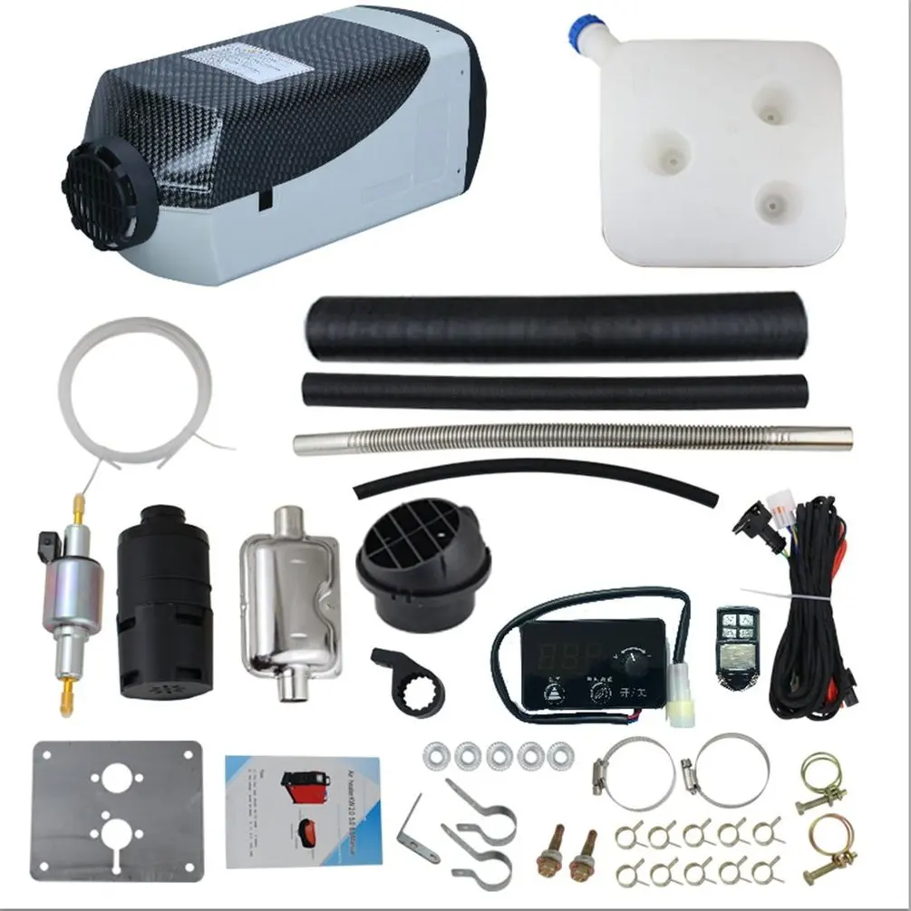 

Fuel Air Heater Fuel Heater Car Truck Diesel Heater Air Heater Lcd Remote Control Heater Nylon Shell Fuel Air Heater