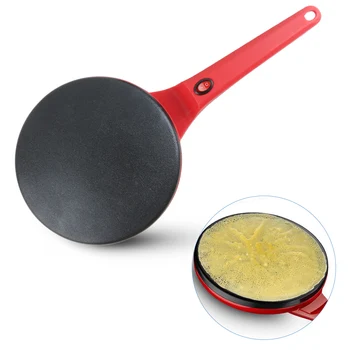 

Omelette tool 220V Non-stick Electric Crepe Pizza Maker Pancake Machine Griddle Baking Pan Cake Machine Kitchen Cooking Tools