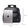 Soboba Diaper Bags for Mummy PU Waterproof Large Capacity Nappy Changing Bag Hanging on Stroller 3D Star Pattern Diaper Bag 2