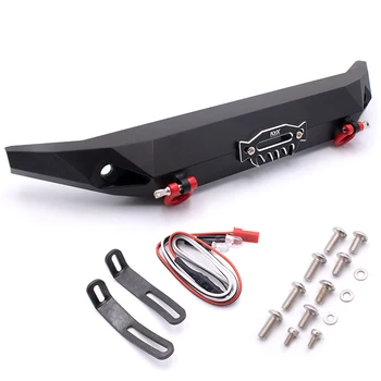 

1PC Aluminum Alloy Front Rear Bumper CNC Anti Collision Bumper 324mm Wheelbase Shockproof Bracket for RC Cars Spare Parts