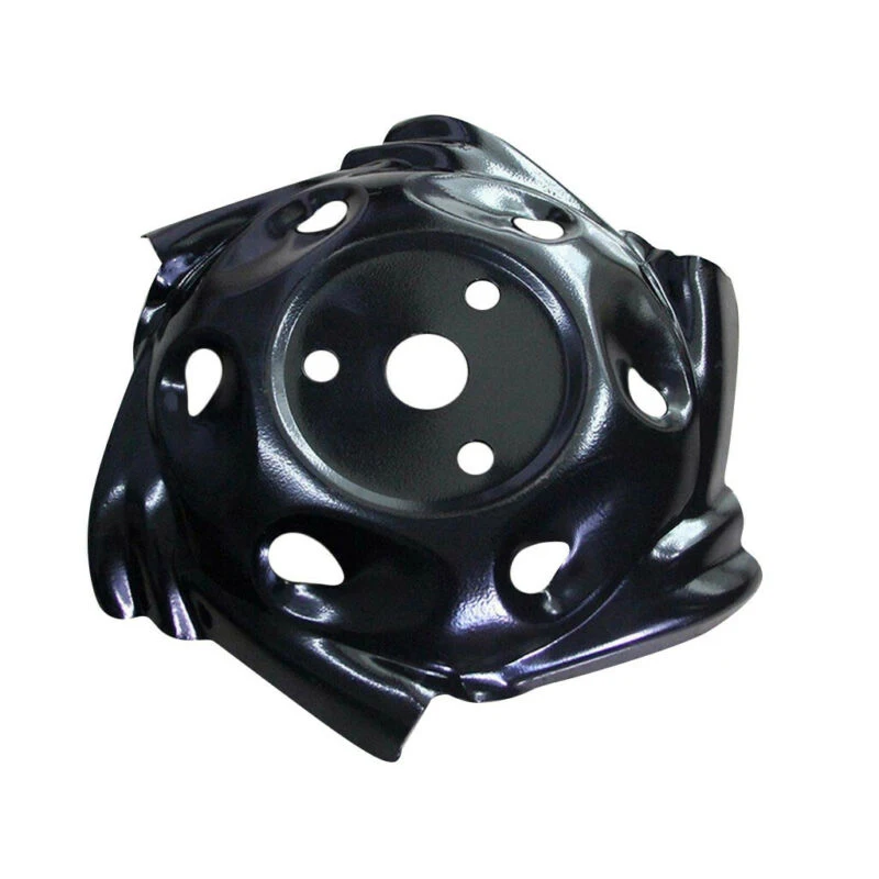 

Lawn Mower Grass Trimmer Head Carbon Steel Black Brush Guard Clamp Plate Durable