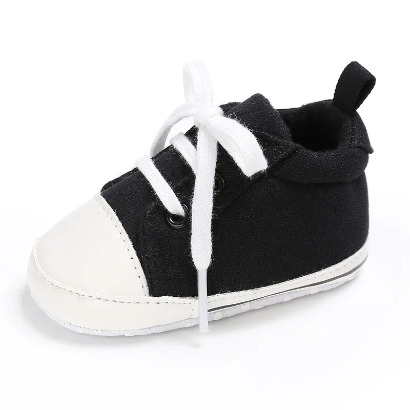 Lace-up Canvas BABY'S Shoes Lace-up Baby Shoes Toddler Shoes