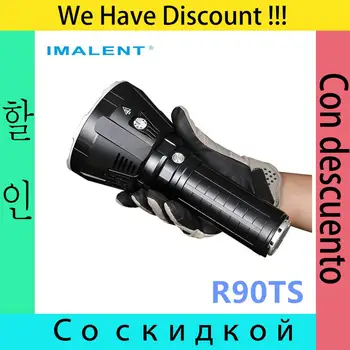 

IMALENT R90TS Flashight NIGHT SWORD 1750m 36000 Lumens OLED display